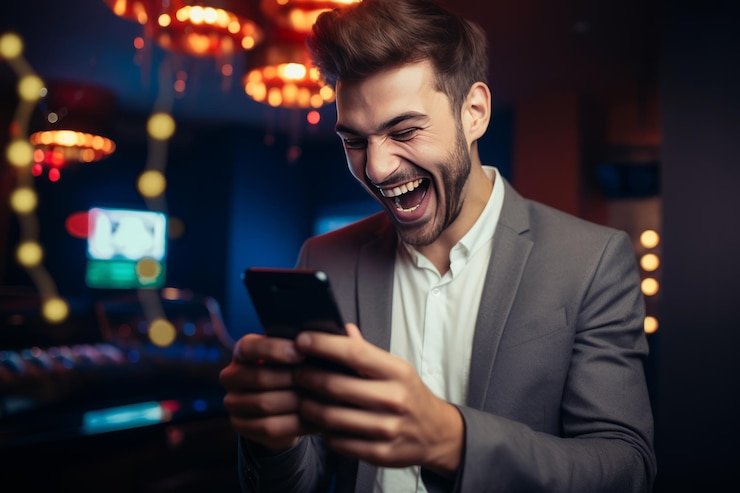 Pengguna mobile memeriksa voucher ayu88